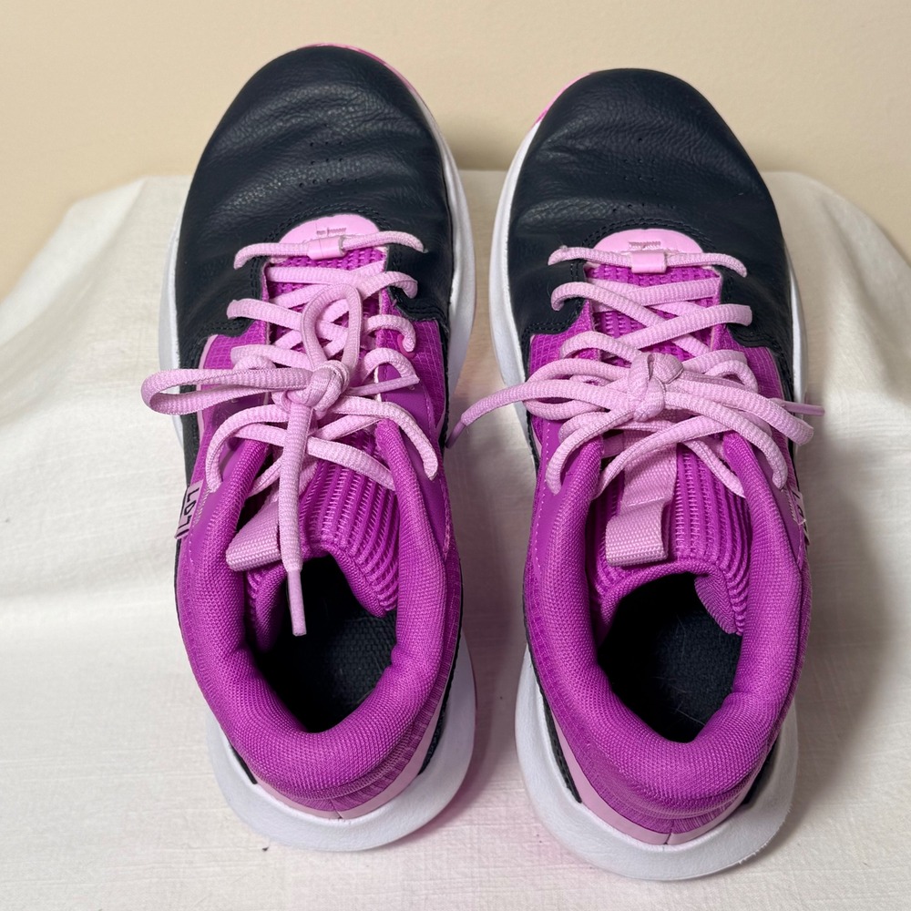 Under Armour Lockdown 6 Basketball Shoes Pink Black Purple 3028513-103 Youth 6Y - Picture 10 of 10